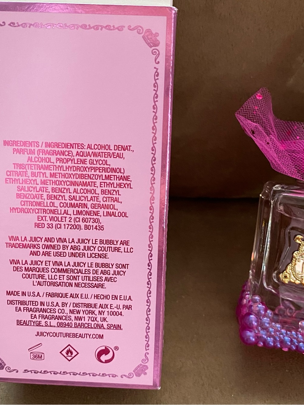 Fragrance/Perfume Product Image - Picture 3 of 3
